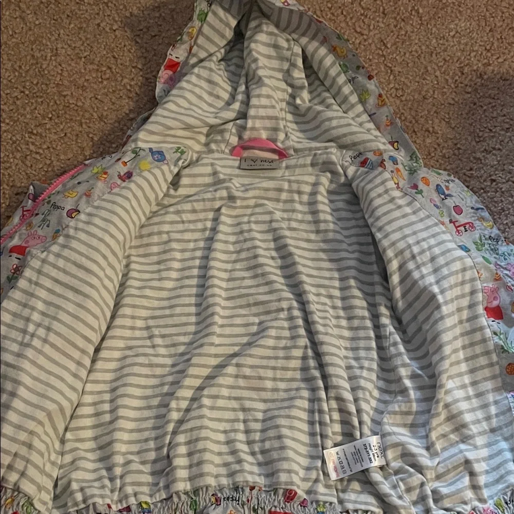 Next Kids Raincoat with Peppa Pig Print - Multicolor